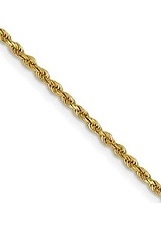 teensy catchy yellow gold diamond rope bracelet for kids